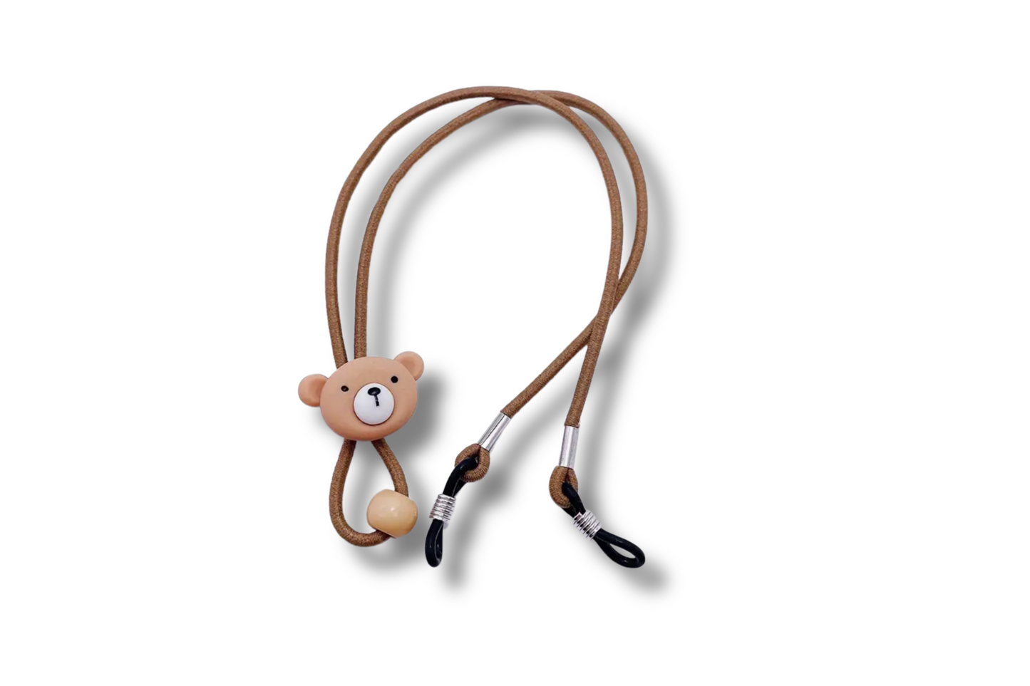 Kids Bear Brown Rope Chain