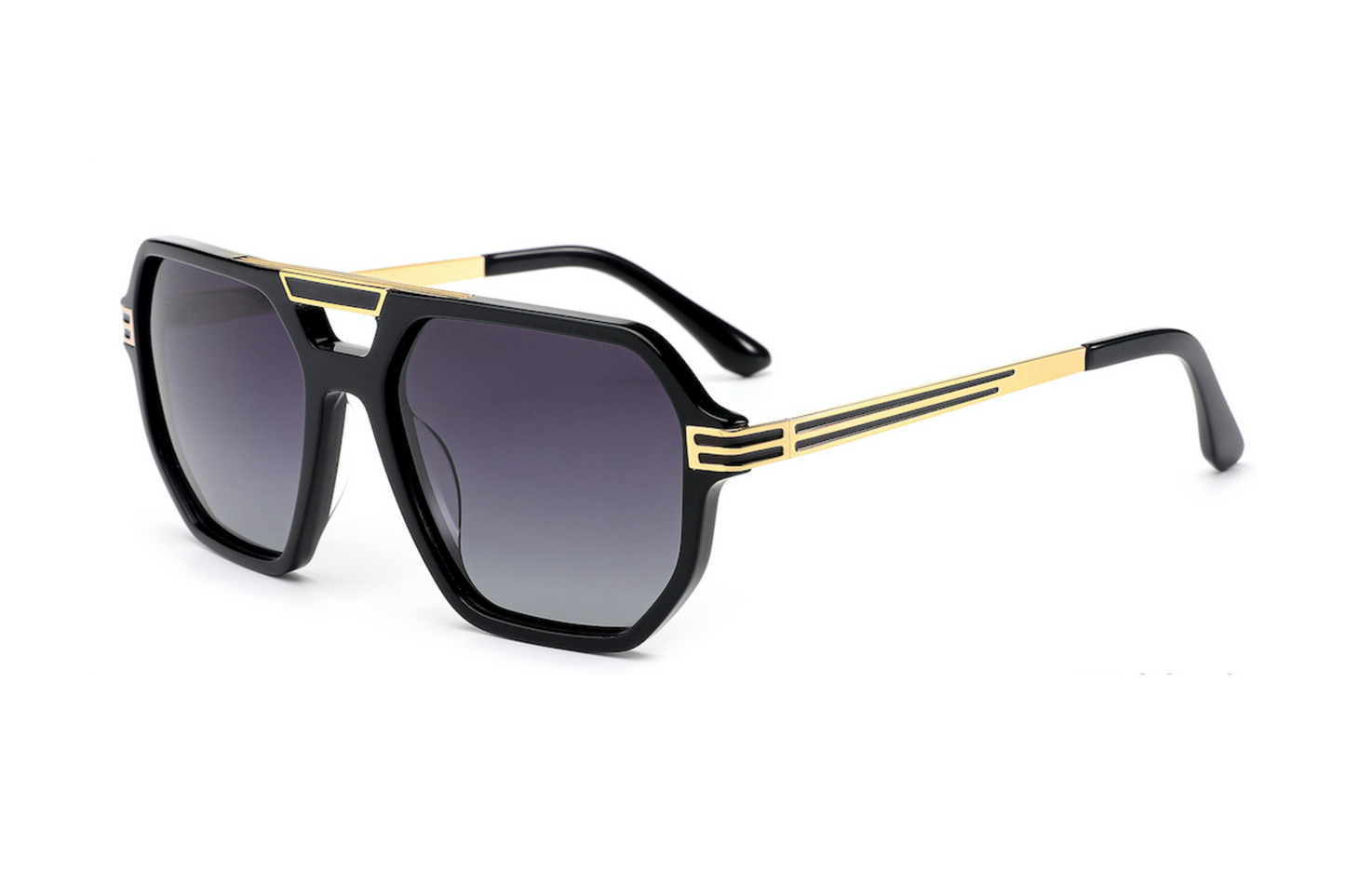 ART 1298 Black Gold Sunglasses