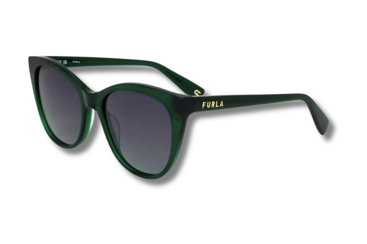Furla SFU731 998 Grüne Sonnenbrille 