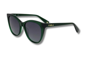 Furla SFU731 998 Grüne Sonnenbrille 