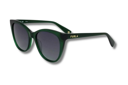 Furla SFU731 998 Grüne Sonnenbrille 