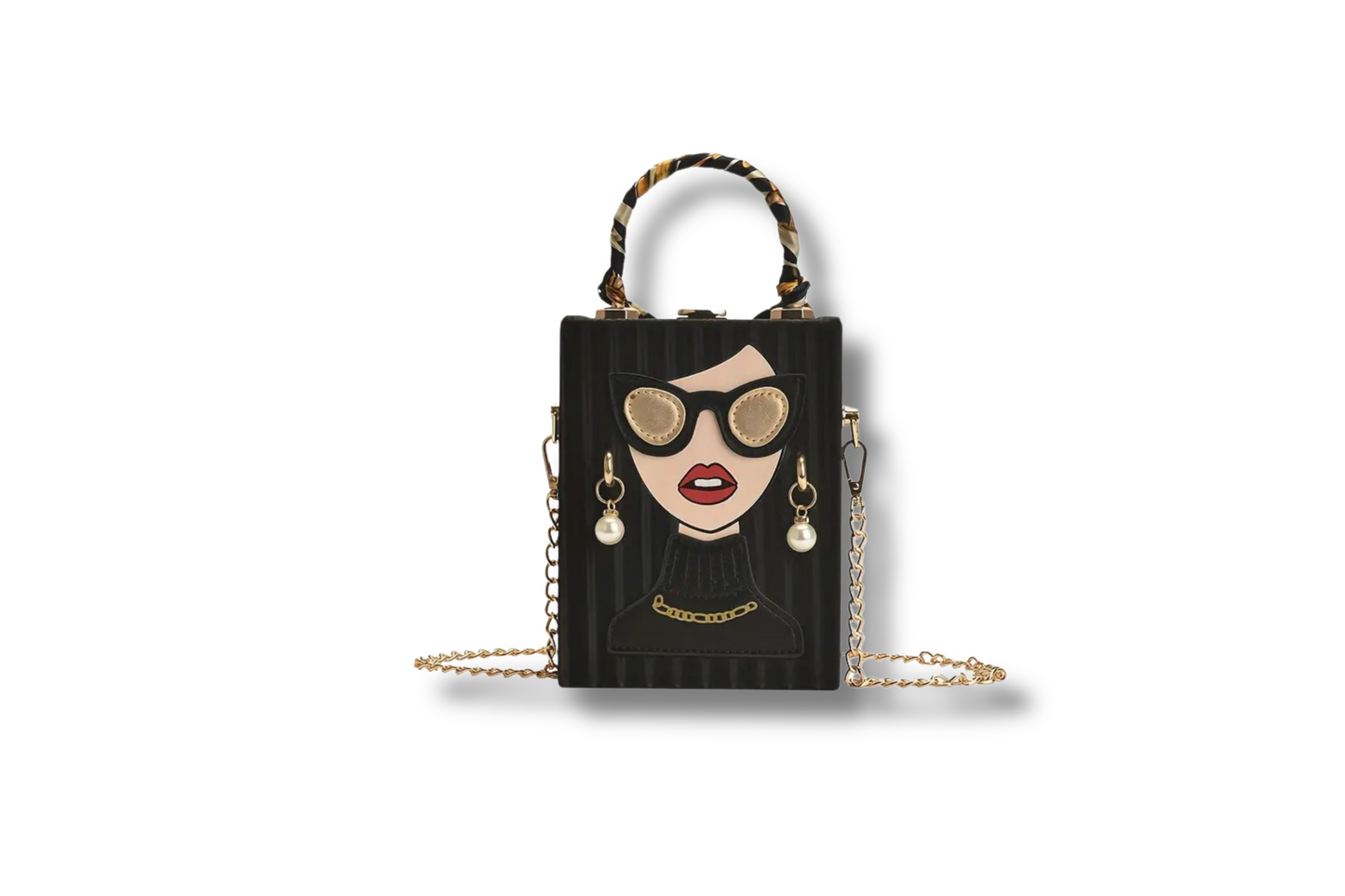 Sugar Venom Black Fashion Clutch