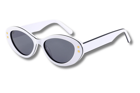 ART 1225 White Sunglasses