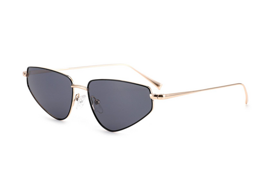 ART 1268 55 Gold Black Sunglasses