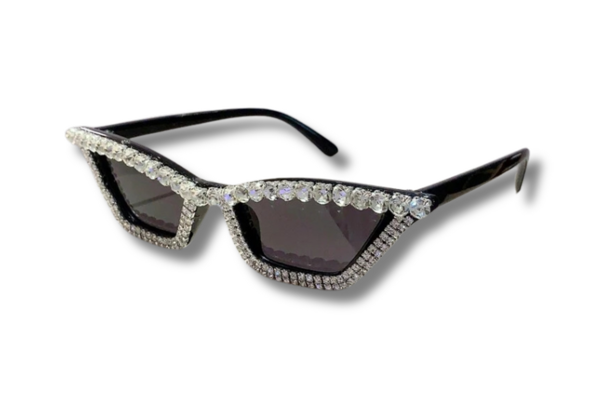Sugar Venom – Diamantschwarze Sonnenbrille