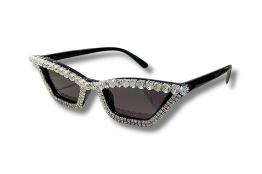 Sugar Venom - Diamond Black Sunglasses