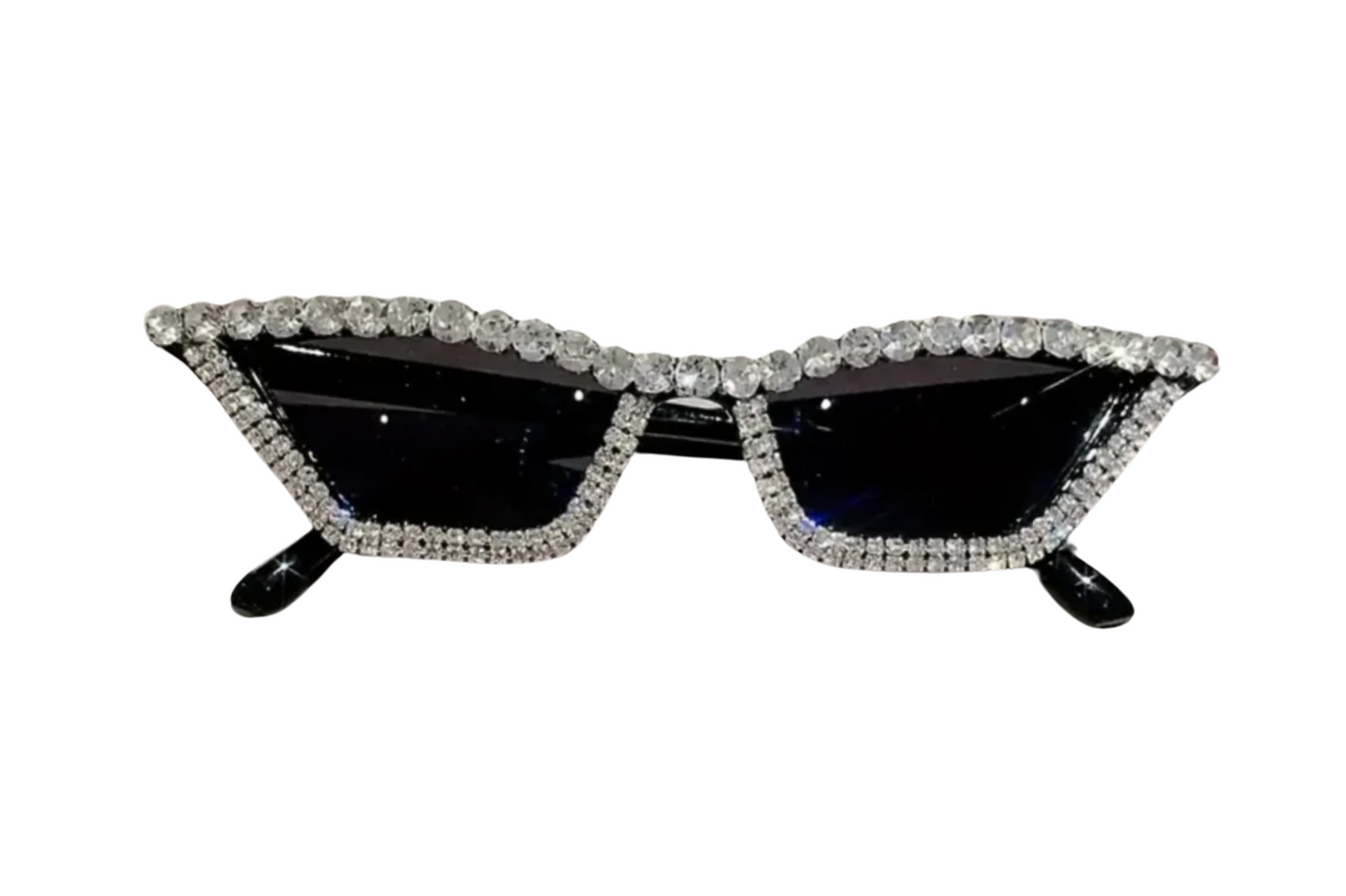 Sugar Venom - Diamond Black Sunglasses