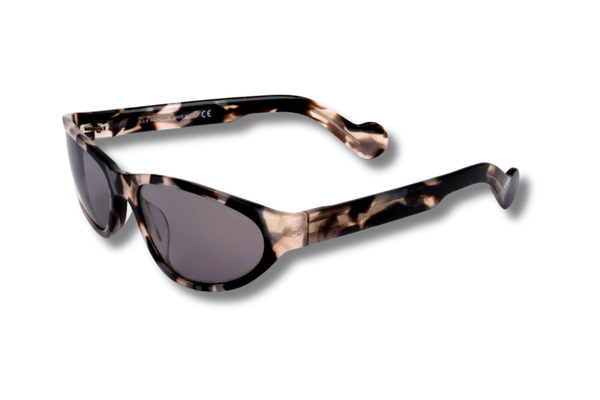 Moncler ml0046 Schwarze Sonnenbrille