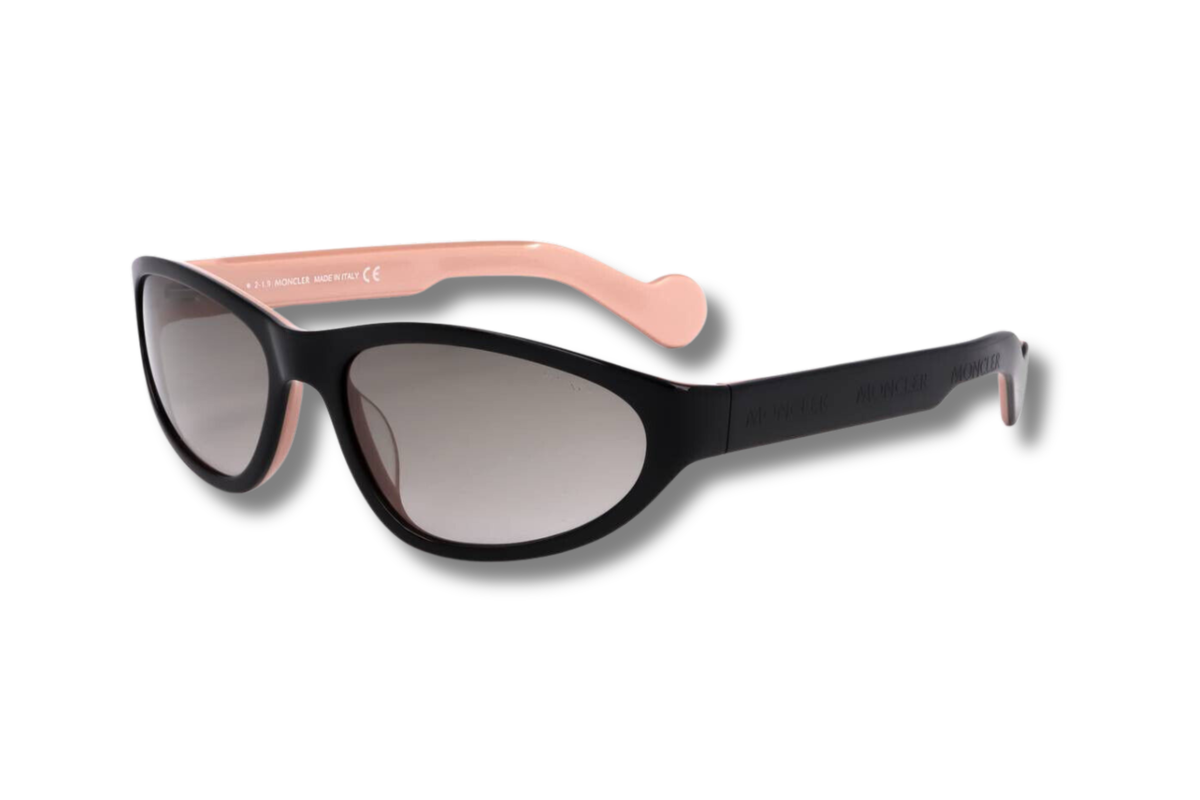 Moncler ml0046 Schwarze Sonnenbrille