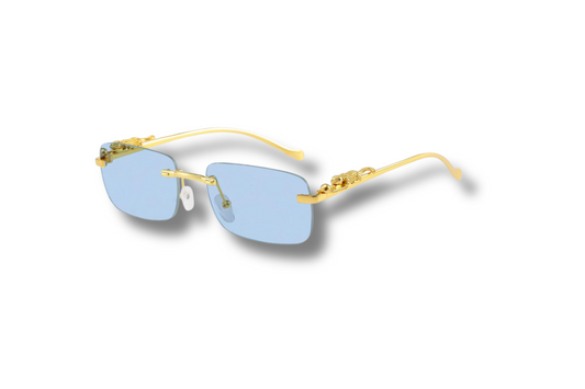 Sugar Venom - Velvet Venom Blue Sunglasses