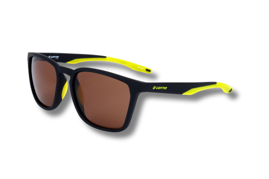 LOTTO LS1005 BLK YL SBR Sport Glasses