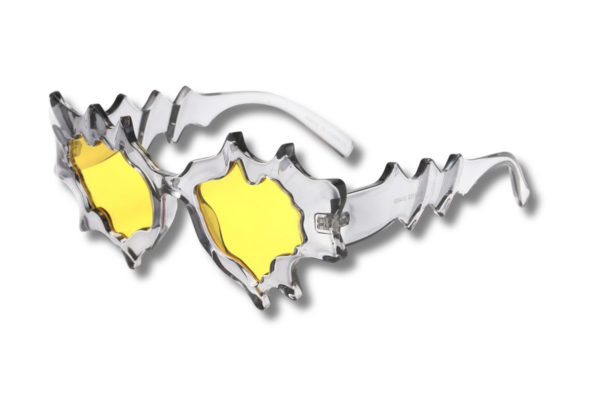 Sugar Venom Edge of Chaos Transparente gelbe Sonnenbrille