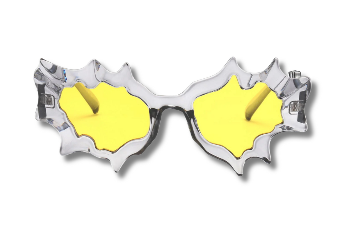 Sugar Venom Edge of Chaos Transparente gelbe Sonnenbrille